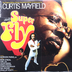 'SUPER FLY' Soundtrack by Curtis Mayfield Vinyl LP in Diecut Sleeve