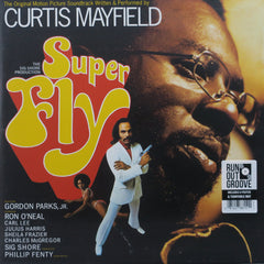 CURTIS MAYFIELD 'Super Fly' Soundtrack 50th Anniversary Vinyl 2LP + Slipmat + Poster