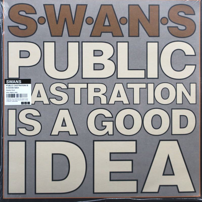 SWANS 'Public Masturbation Is A Good Idea' (Live 1986) Vinyl LP (Industrial)