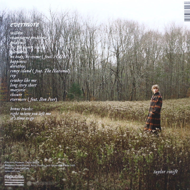 TAYLOR SWIFT 'evermore' GREEN Vinyl 2LP
