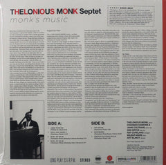 THELONIOUS MONK 'Monk's Music' 180g RED Vinyl LP