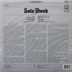 THELONIOUS MONK 'Solo Monk' 180g Vinyl LP