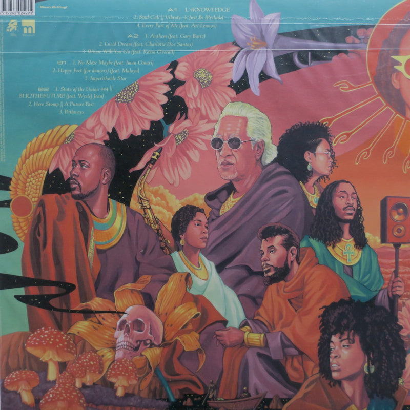 THEO CROKER 'Blk2life || A Future Past' 45rpm 180g TURQUOISE Vinyl 2LP (2021 Jazz)