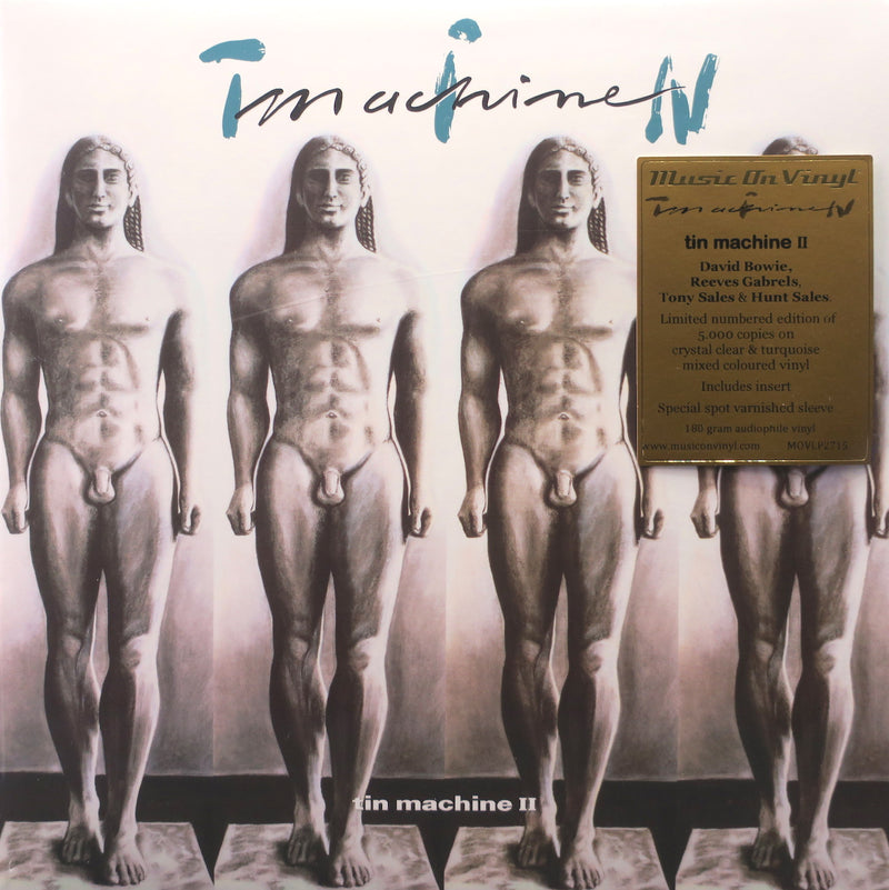 TIN MACHINE 'II' 180g CLEAR/TURQUOISE Vinyl LP (David Bowie)