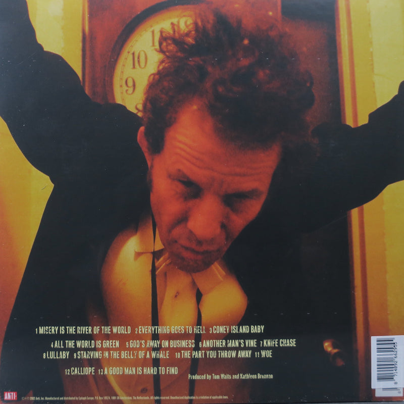 TOM WAITS 'Blood Money' Remastered 180g SILVER Vinyl LP