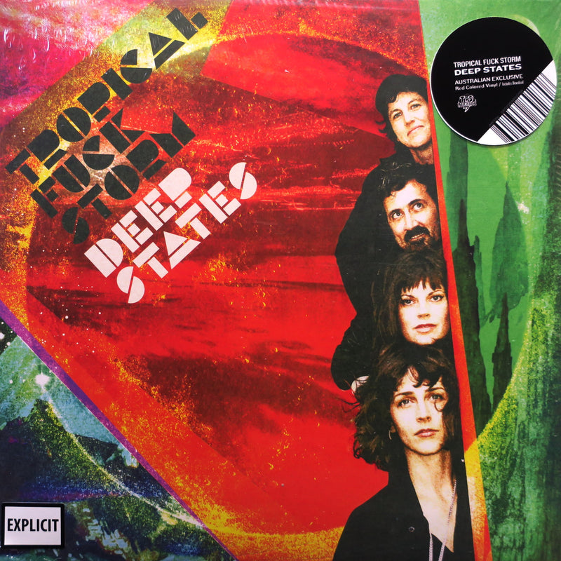 TROPICAL FUCK STORM 'Deep States' RED Vinyl LP