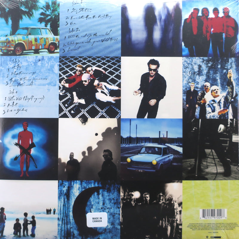U2 'Achtung Baby' Remastered 180g Vinyl 2LP