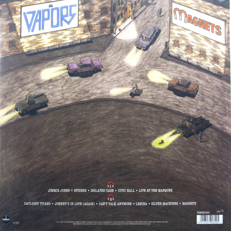 VAPORS 'Magnets' 180g CLEAR Vinyl LP (1981 New Wave)