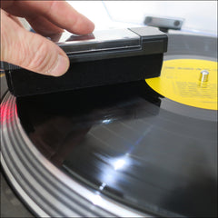 Dust Removal: Velvet Pad Record Cleaner + Stylus Brush