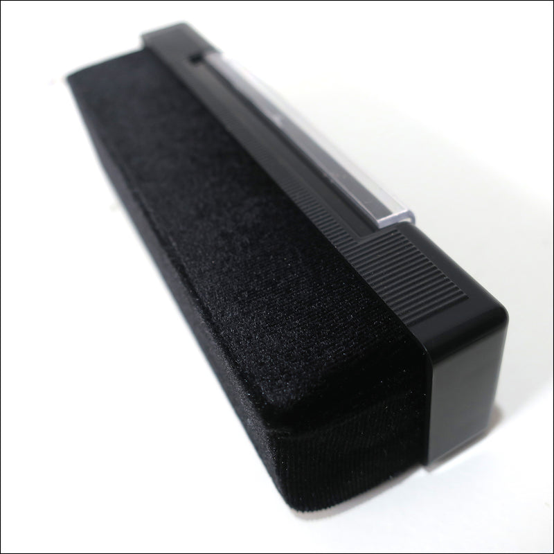 Dust Removal: Velvet Pad Record Cleaner + Stylus Brush