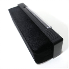 Dust Removal: Velvet Pad Record Cleaner + Stylus Brush