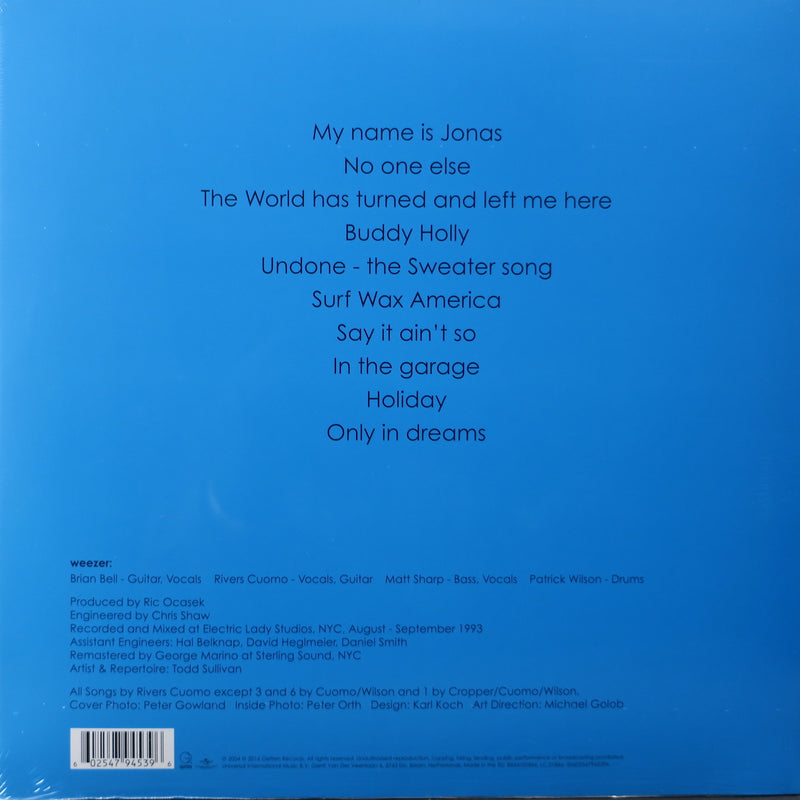 WEEZER s/t (blue album) Vinyl LP