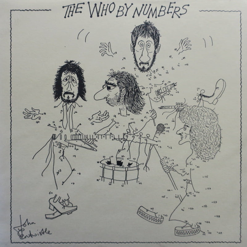WHO 'Who By Numbers' Vinyl LP (1975 Rock)