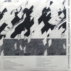 WIRE 'Document And Eyewitness' Vinyl LP (1981 Post-Punk)