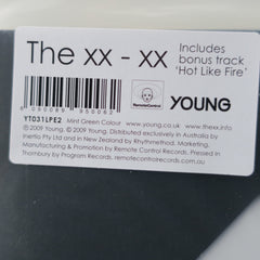 XX s/t MINT GREEN Vinyl LP