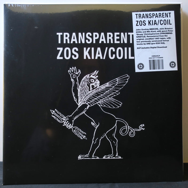 ZOS KIA/COIL 'Transparent' Vinyl 2LP